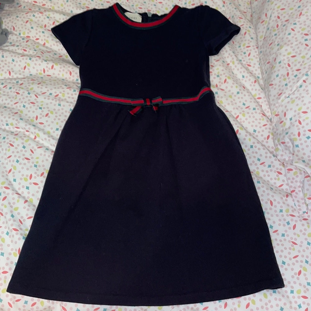 Gucci cotton dress with bow